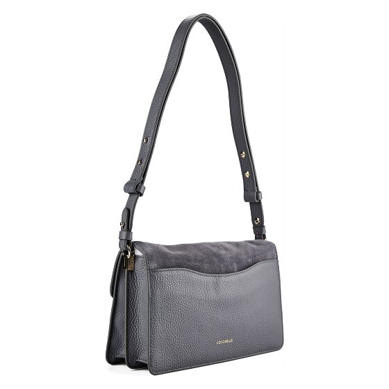 Coccinelle C-Me Shoulder Bag Genuine Leather 26 cm