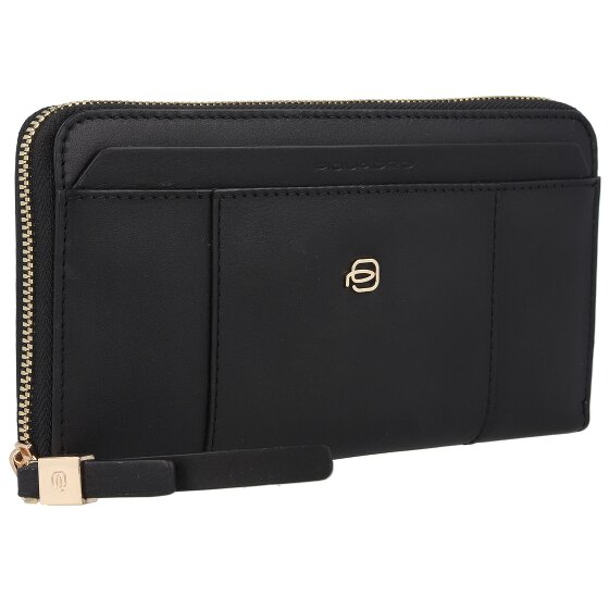 Piquadro Circle Wallet RFID protection Genuine Leather 19 cm