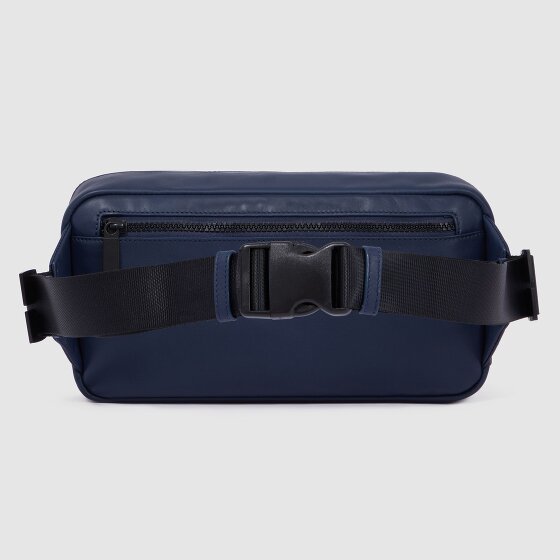 Piquadro David Fanny pack RFID protection Leather 28 cm