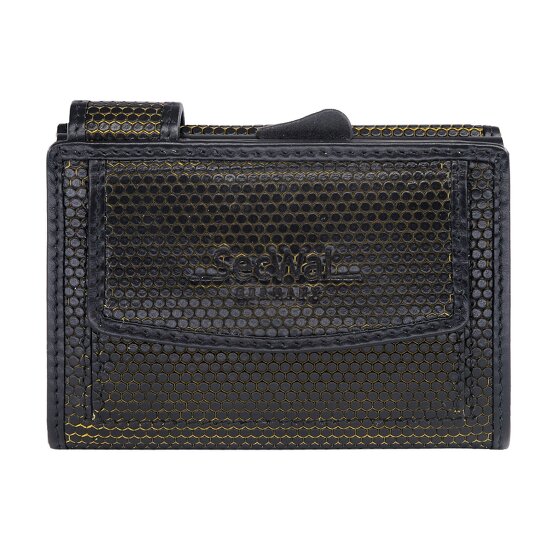 SecWal Credit card holder RFID leather 7 cm