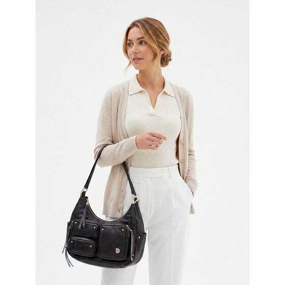 DuDu Pocket Shoulder Bag Genuine Leather 30 cm