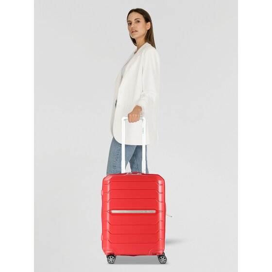 Samsonite Flux 4 wheels Cabin trolley 55 cm with expansion pleat