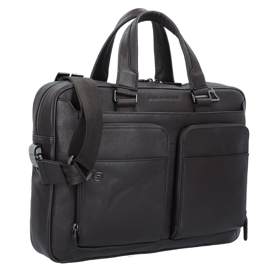Piquadro Black Square briefcase 39 cm laptop compartment