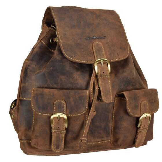 Greenburry Vintage City Backpack Leather 35 cm