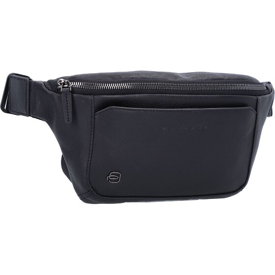 Piquadro Black Square fanny pack leather 31 cm