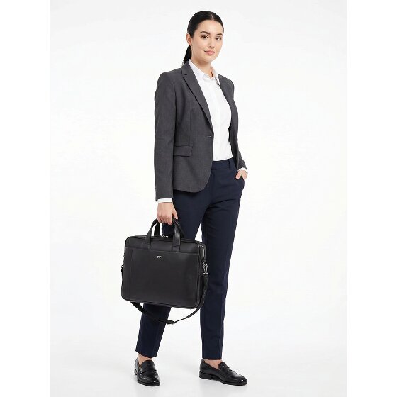 Braun Büffel Golf 3.0 Briefcase Genuine Leather 40.5 cm Laptop compartment