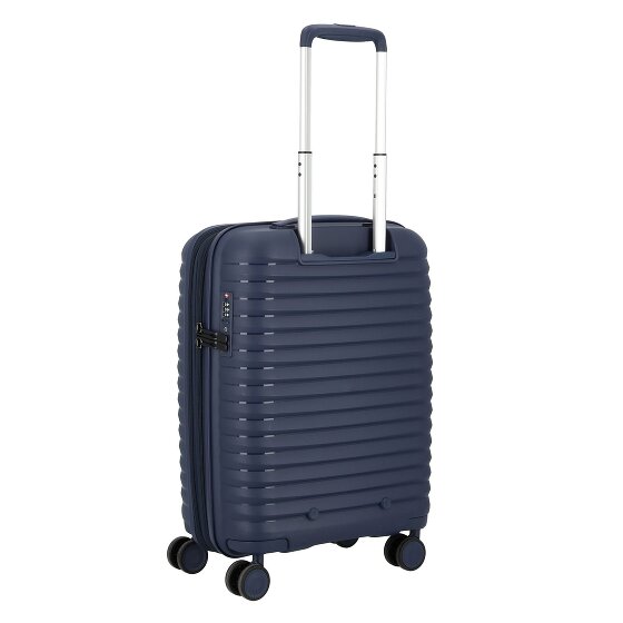 d&n Travel Line 4500 4 wheels Cabin suitcase S 55 cm Expandable