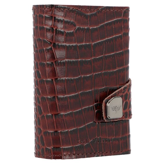 Tru Virtu Click & Slide credit card case wallet RFID leather 6.5 cm