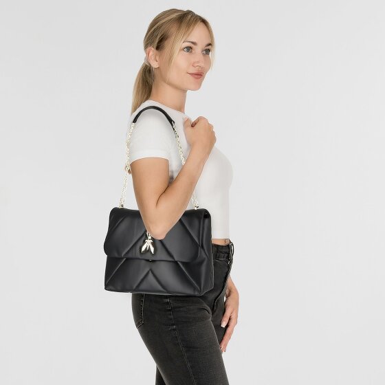 Patrizia Pepe Fly Padded Shoulder Bag Leather 31 cm