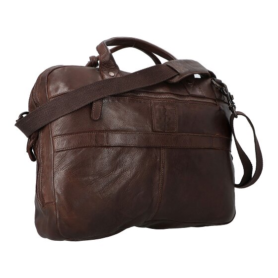 Harbour 2nd Balthazar Briefcase Genuine Leather 42 cm Laptop compartment