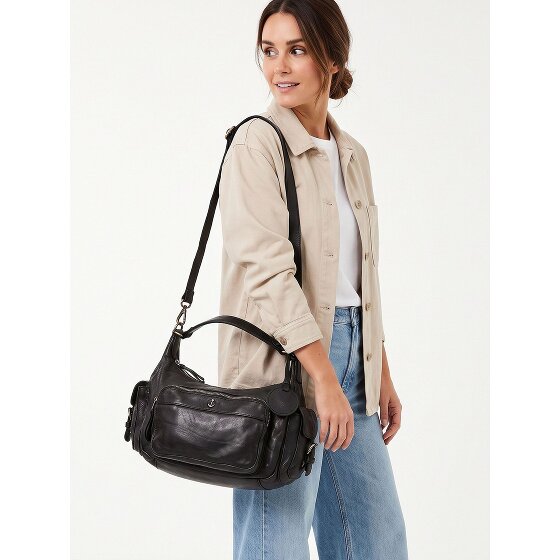 Harbour 2nd Anchor Love Shoulder Bag Genuine Leather 30 cm