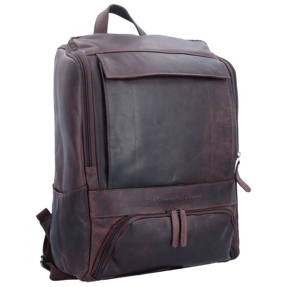 The Chesterfield Brand Rich Business backpack Leather 45 cm Laptop compartment