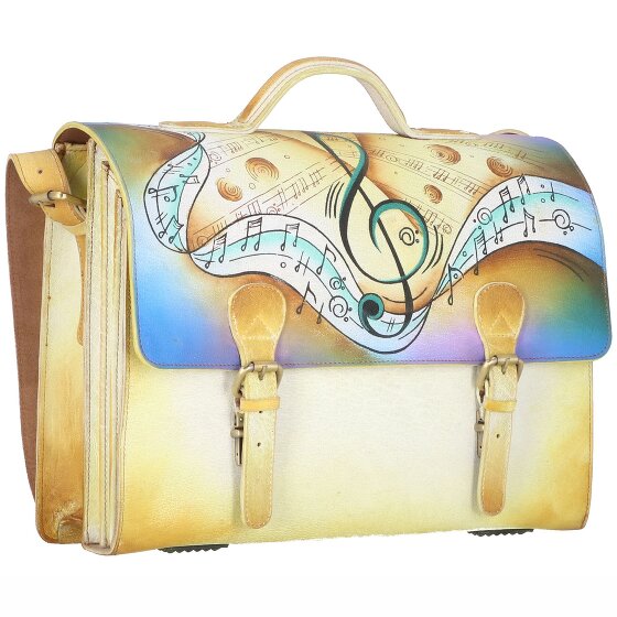 Greenland Nature Art+Craft briefcase leather 41 cm laptop compartment