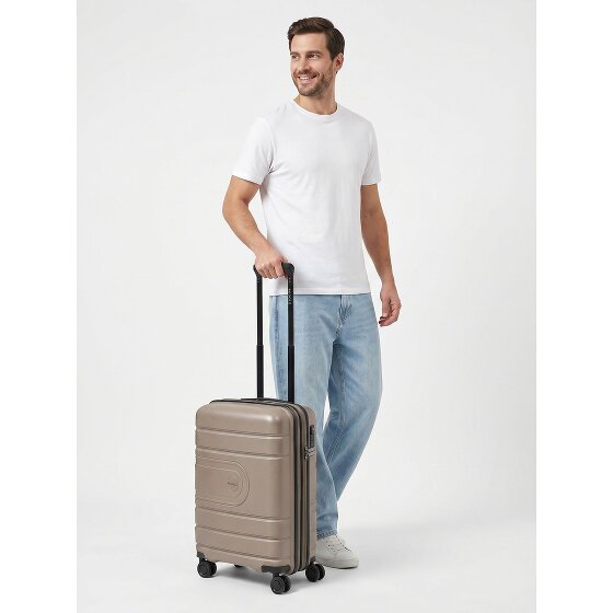 Redolz Essentials 11 4 wheels Cabin suitcase 55 cm Expandable