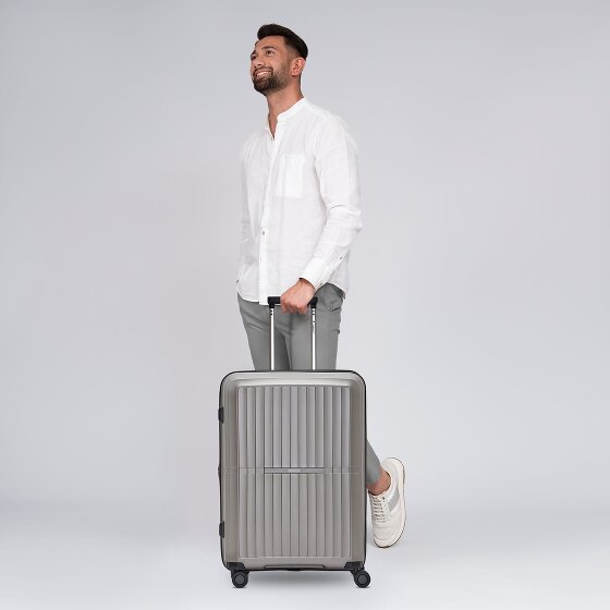 Pactastic Collection 01 4 wheels Trolley M 67 cm with expansion pleat