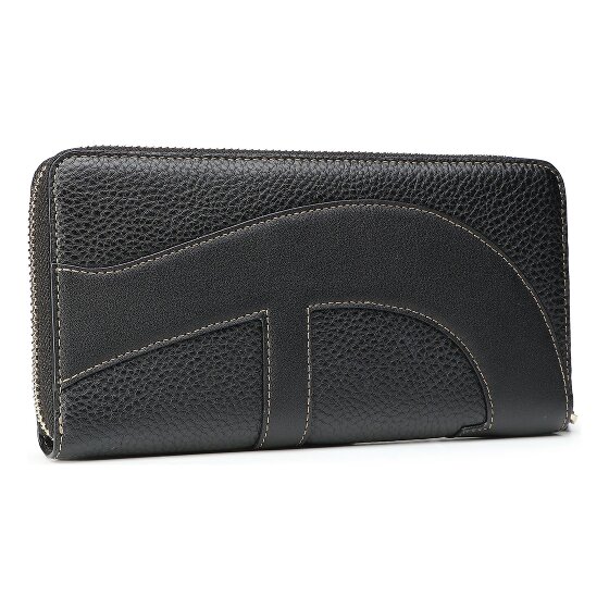 Aigner Deborah Wallet RFID protection Genuine Leather 19 cm