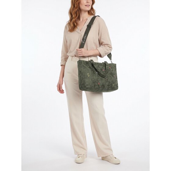 Fritzi aus Preußen Izzy Vintage Limited Embro Bloom Shoulder Bag 42 cm