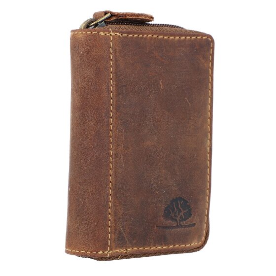 Greenburry Vintage credit card case RFID leather 7.5 cm