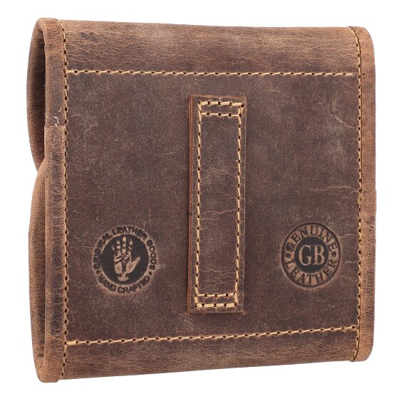 Greenburry Vintage hunting pouch leather 11 cm