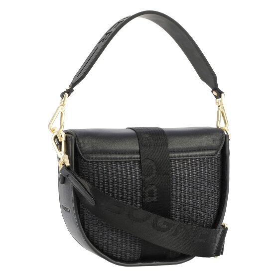 Bogner Zuoz Rafia Cassy Shoulder Bag Leather 21 cm