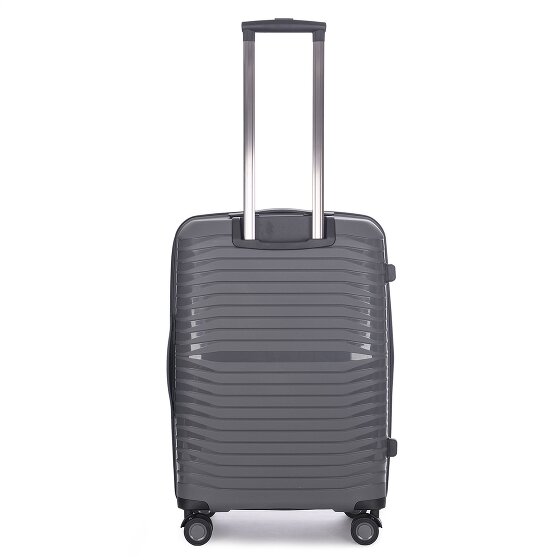 Stratic Bright+ 4 wheels Trolley M 66 cm with expansion pleat