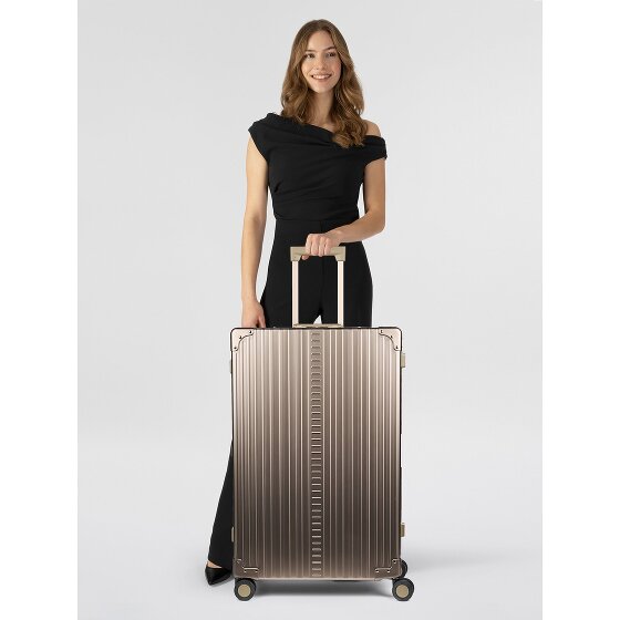 Aleon Traveler Macro 4-Wheel Aluminum Trolley, 77 cm