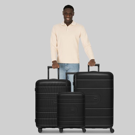 Redolz Essentials 11 4 wheels Suitcase set 3-piece with expansion pleat Redolz Essentials 11 4 wheels Suitcase set 3-piece with expansion pleat