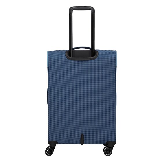 Travelite Corsiica 4 wheels Trolley M 67 cm with expansion pleat