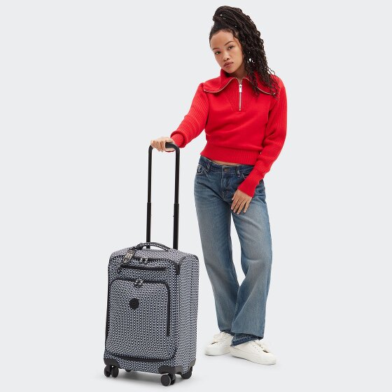 Kipling Basic Prt New Youri Spin 4 wheels Cabin trolley S 55 cm