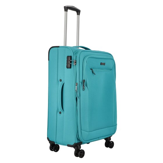 d&n Travel Line 6804 4 Roll Suitcase Set 3pcs.
