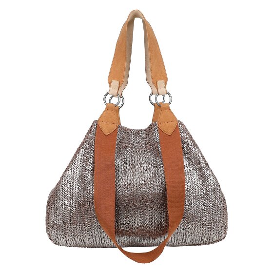 Fritzi aus Preußen Limited Painted Straw Shoulder Bag 43 cm