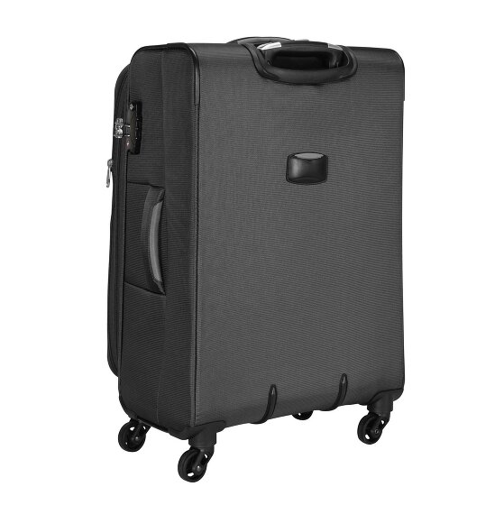 d&n Travel Line 6400 2-4 Roll Suitcase Set 3pcs.