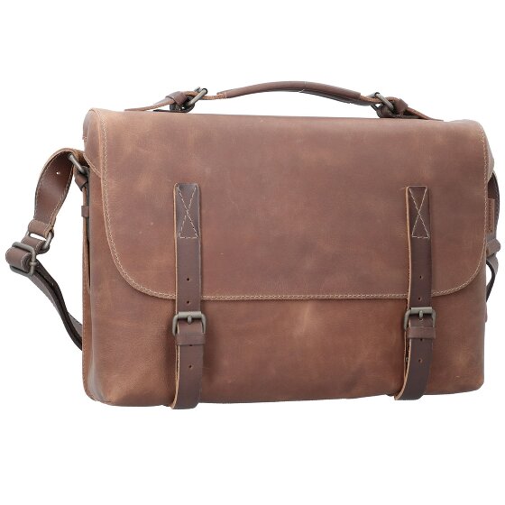 aunts & uncles Good Old Friends Fella briefcase leather 37 cm laptop compartment