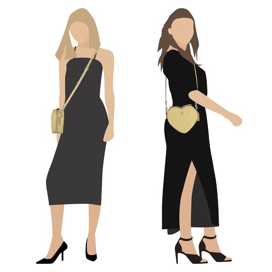 Coach Heart Shoulder bag Leather 19 cm