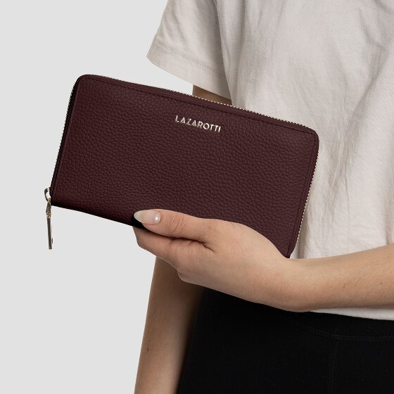 Lazarotti Bologna Leather Wallet Leather 19 cm