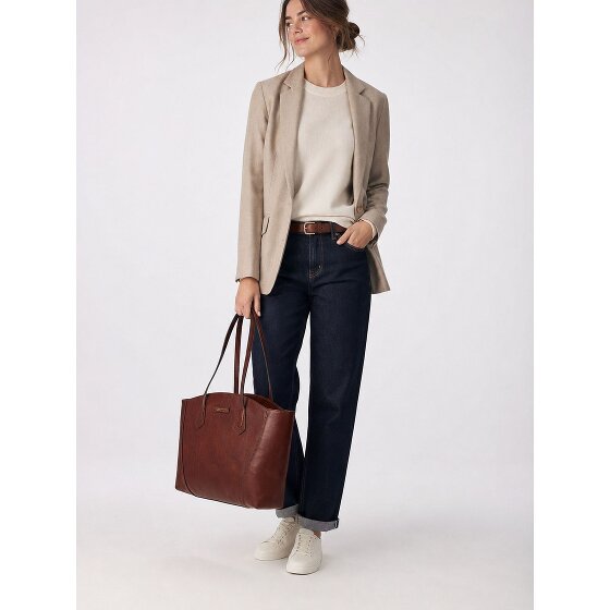 The Bridge Magda Shoulder Bag Genuine Leather 42 cm