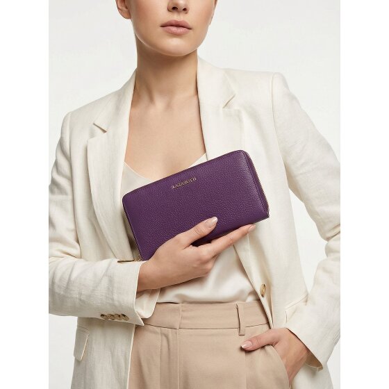 Lazarotti Bologna Leather XL Zip-Around Wallet Leather 19 cm