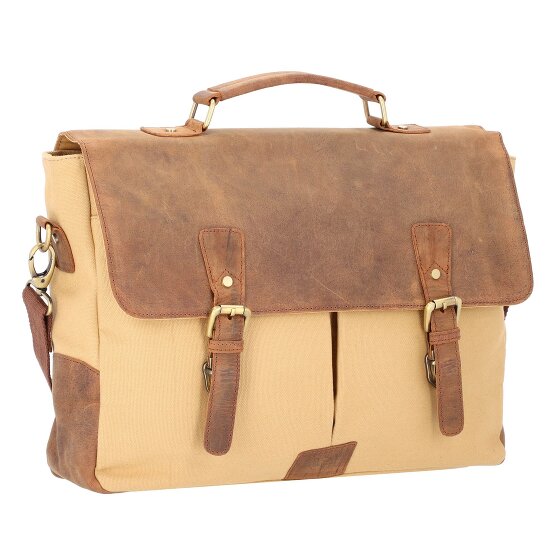 Dermata Briefcase 43 cm laptop compartment