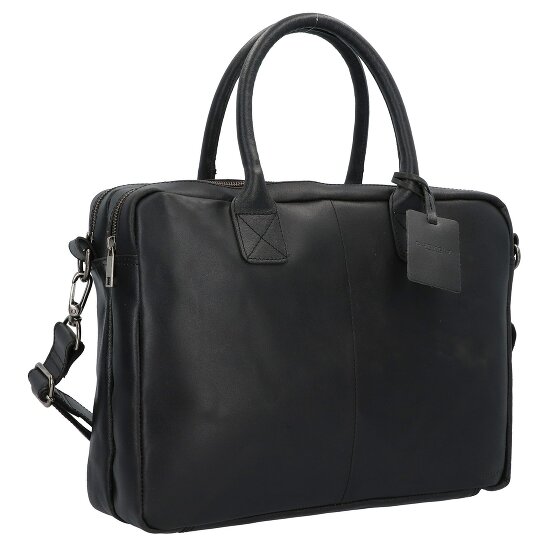 Burkely Vintage Briefcase Genuine Leather 40 cm Laptop compartment