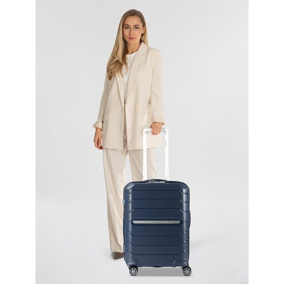 Samsonite Flux 4 wheels Cabin trolley 55 cm with expansion pleat