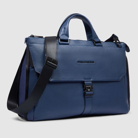 Piquadro Than Briefcase Leather 43 cm Laptop compartment with expansion pleat