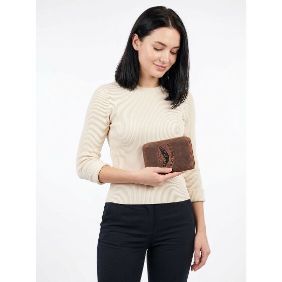 Greenburry Hecht Wallet Leather 10 cm