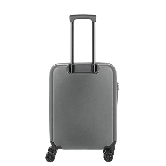 Travelite Basics foldable 4-wheel cabin trolley 55 cm with expansion pleat