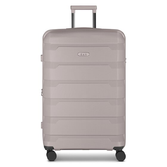 d&n South Dakota 4 wheels Trolley L 76 cm with expansion pleat