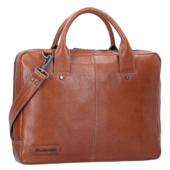 Plevier Navigator Tacan Briefcase Leather 36 cm Laptop compartment