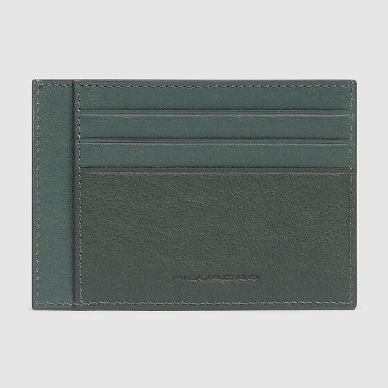 Piquadro Black Square Credit card case Leather 11 cm
