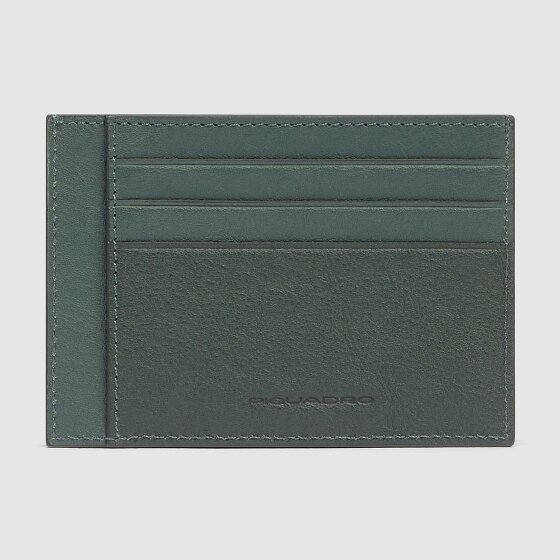 Piquadro Black Square Credit card case Leather 11 cm