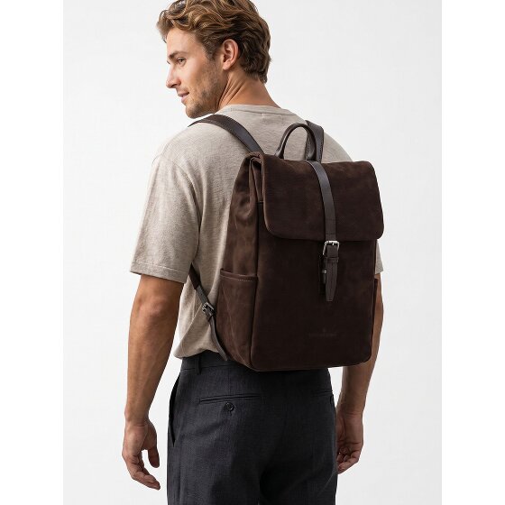 Castelijn & Beerens Veneto Daypack RFID protection Genuine Leather 40 cm Laptop compartment