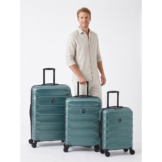 Delsey Paris Meteor 4 wheels Suitcase set 3-piece Expandable