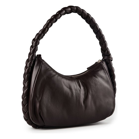 Burkely Braidy Shoulder Bag Genuine Leather 33 cm